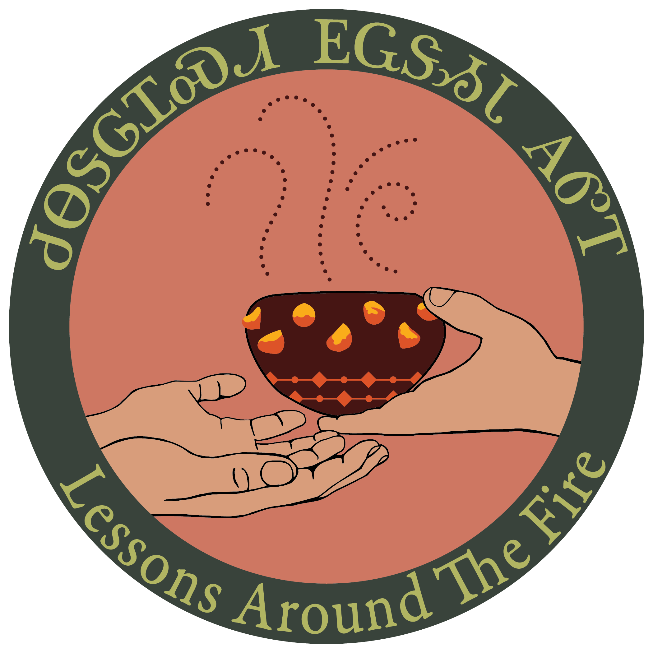 logo for Lessons Around the Fire website